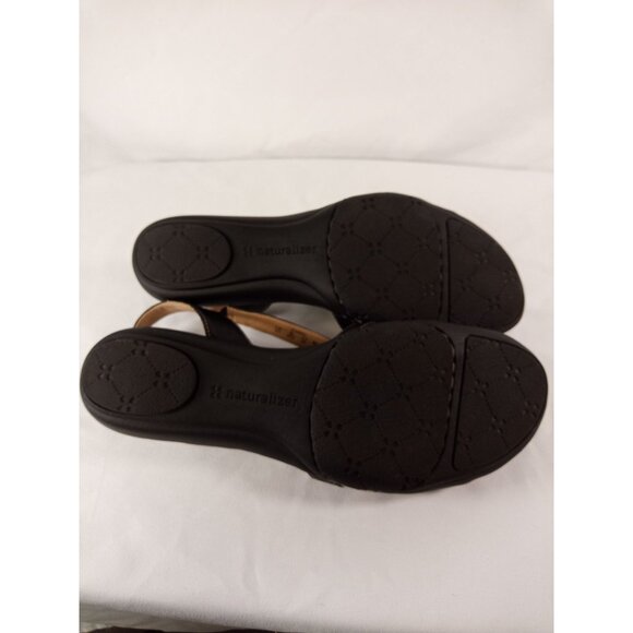 Naturalizer Original Box Women's Cooper Black Sandals Size 7.5 - Picture 10 of 10